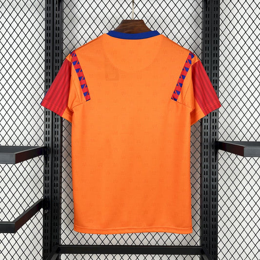 Camisa retrô alternativa do Barcelona 1989/92
