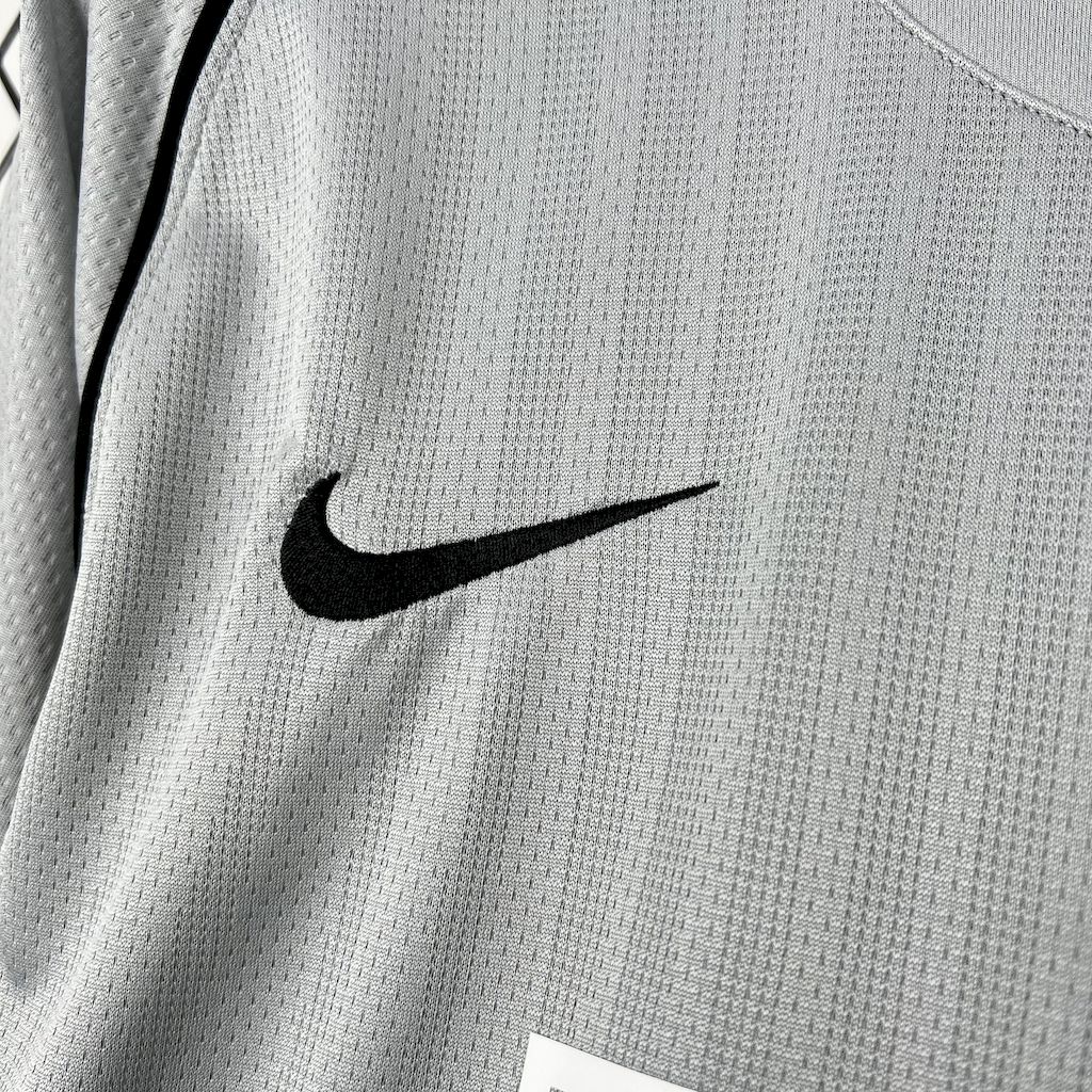 Manchester United 2007/08 Grey Goalkeeper Retro Jersey