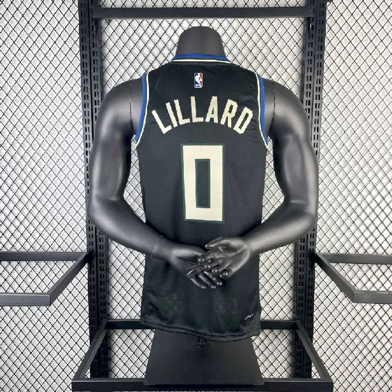 Men’s 2023 Damian Lillard Team Jersey – Statement Edition