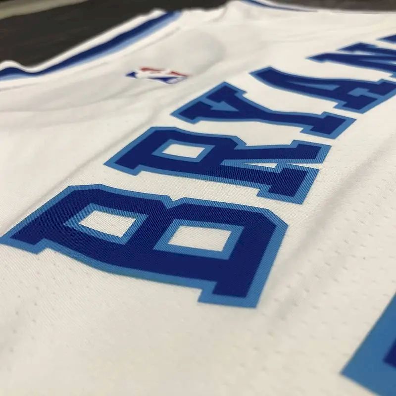 Camisa Kobe Bryant Masculina Branca Versão Jogador – Edição Clássica Retro