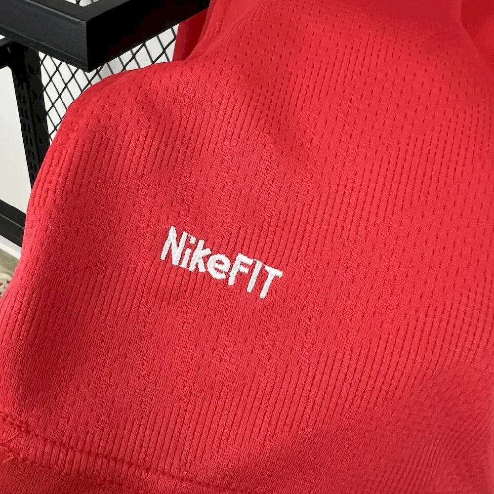 Camisa retrô de mangas compridas Manchester United 2007/08 Home UCL