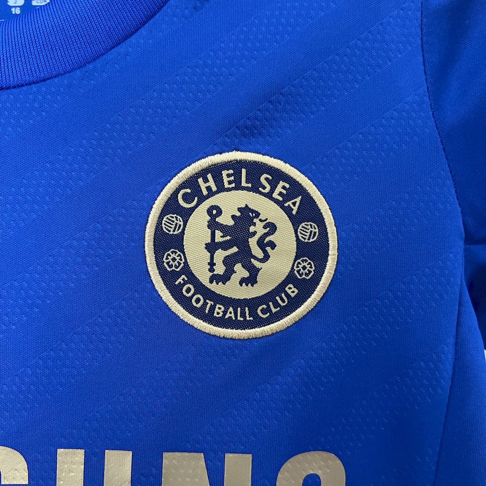 Camisa e shorts retrô infantil Chelsea 2012/13