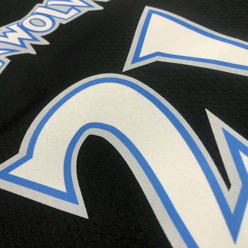 Camisa preta masculina Kevin Garnett Swingman – Edição Clássica