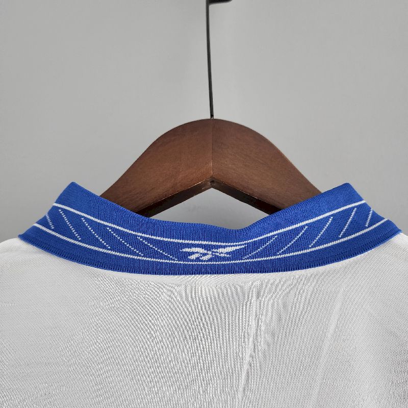 Camisa reserva de mangas compridas retrô do Chile 1998