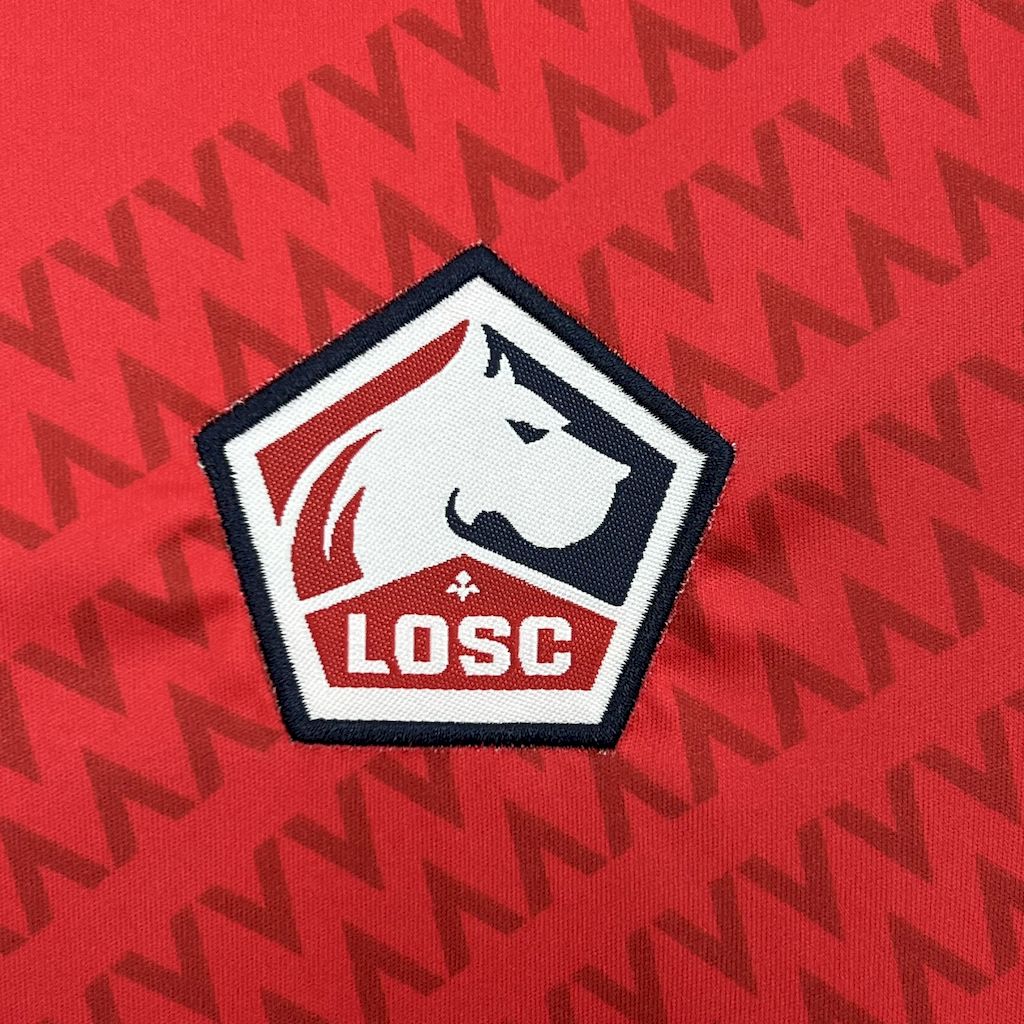 Lille OSC 2024/25 Home Jersey Kids Kit
