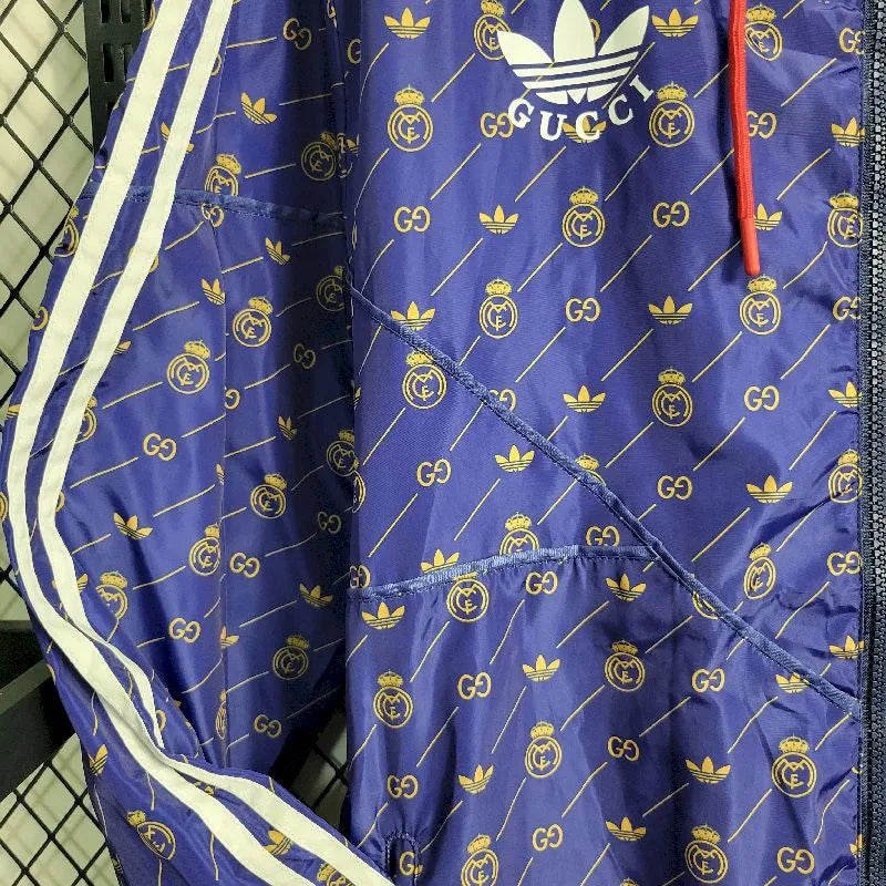 Jaqueta corta-vento Gucci x JOINT 23-24 do Real Madrid