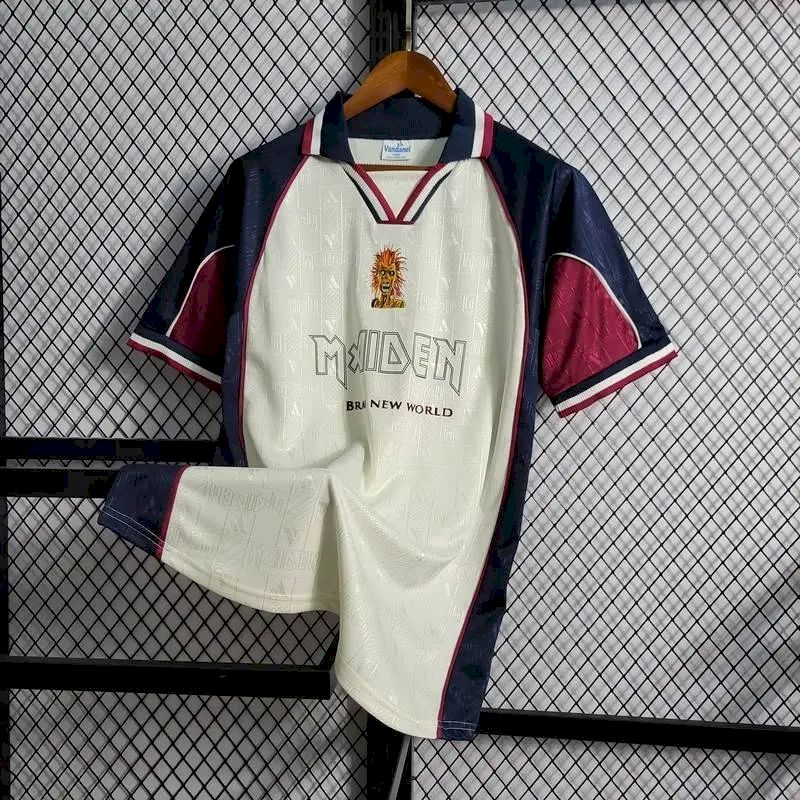Camisa retrô reserva do West Ham United de 1999