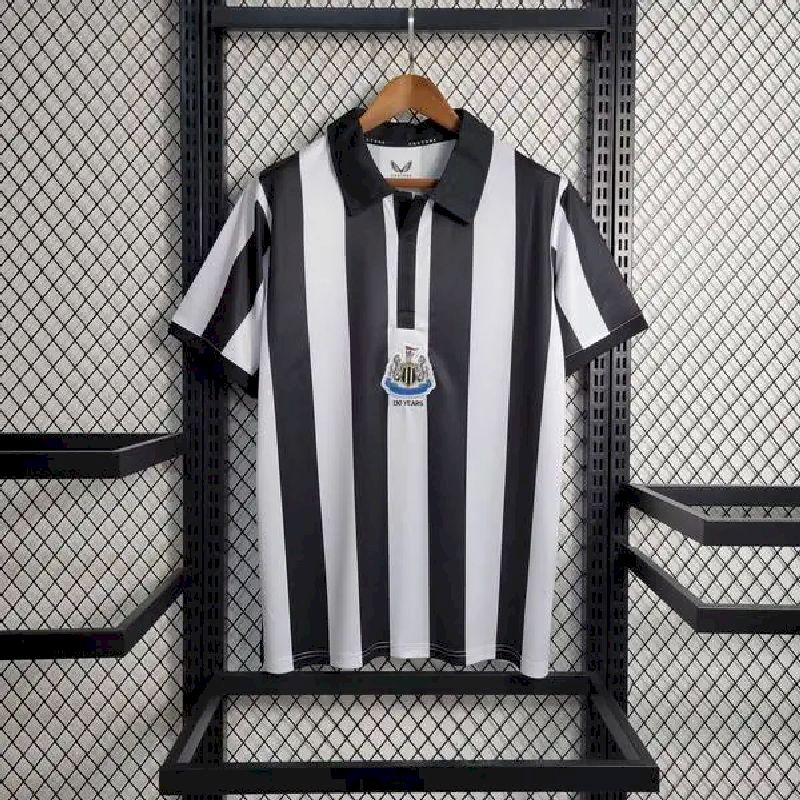 Men's Newcastle United 2023/24 130th Anniversary Home Edition Jersey