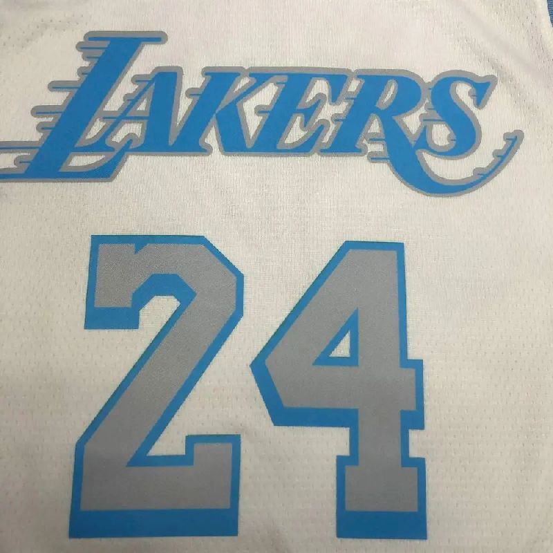 Men’s Kobe Bryant White Player Version Jersey – City Edition