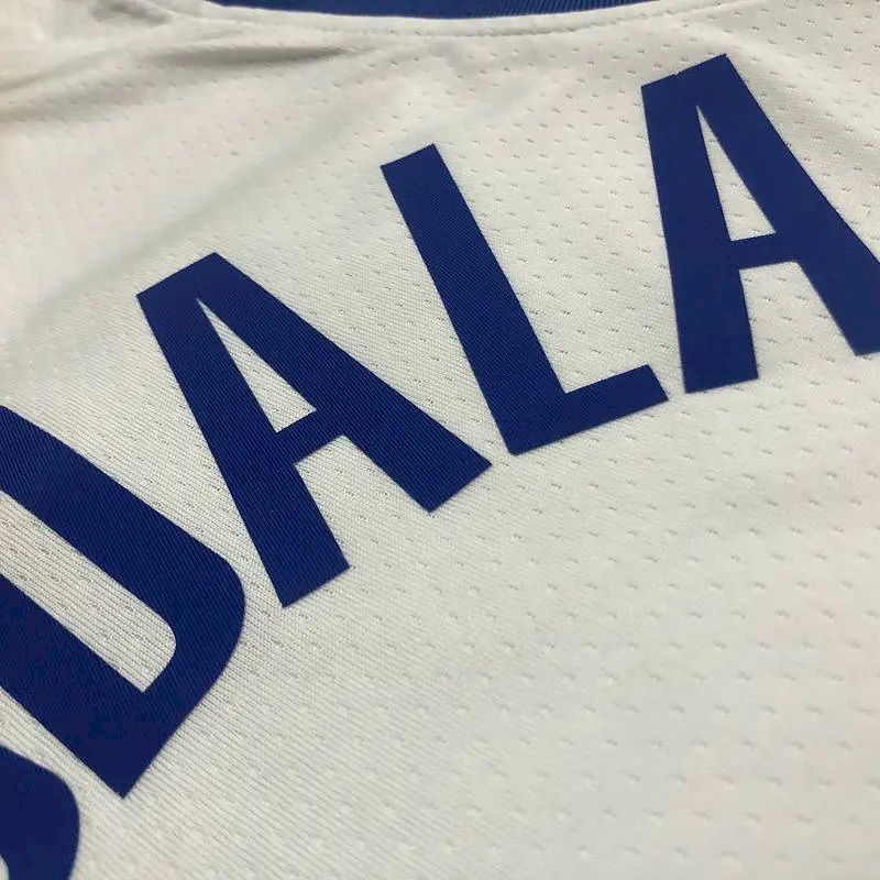 Men’s Andre Iguodala White Team Jersey – 75th Anniversary Edition