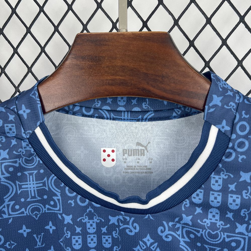 Men's Portugal 2025/26 Louis Vuitton Joint Edition Jersey