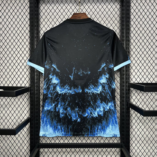 Camisa Azul Oceano do Real Madrid 2024/25