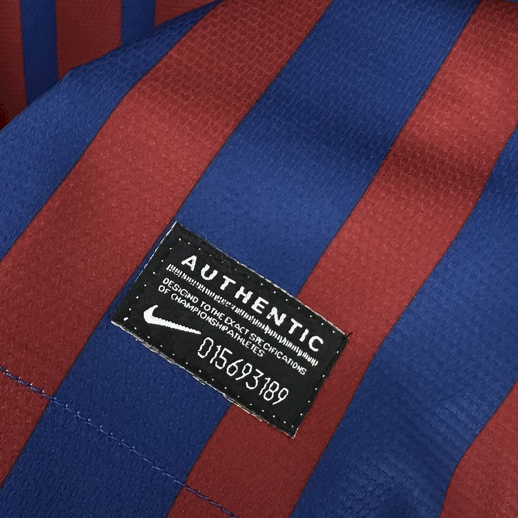 Barcelona 2011/12 Home Long Sleeves Retro Jersey