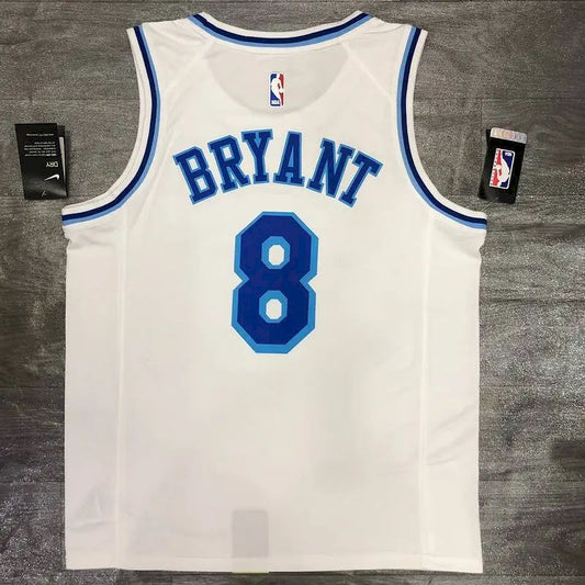 Camisa Kobe Bryant Masculina Branca Versão Jogador – Edição Clássica Retro Conjunta