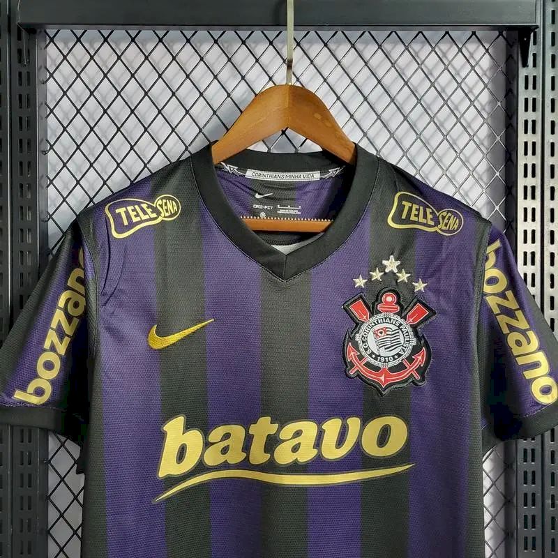 Camisa reserva retrô do Corinthians 2009/10