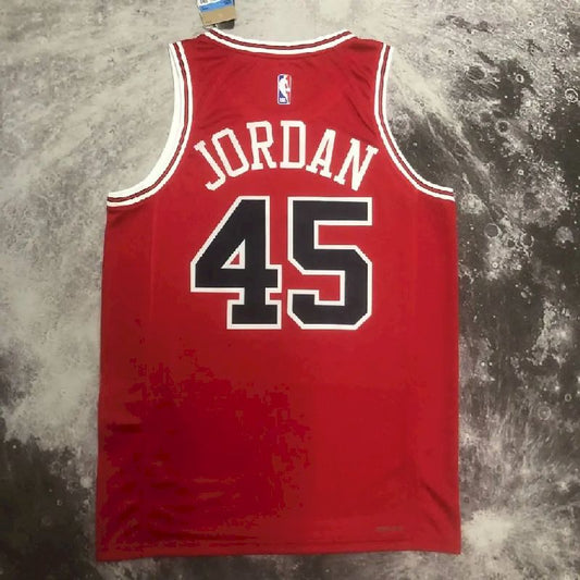 Camisa vermelha masculina do Michael Jordan