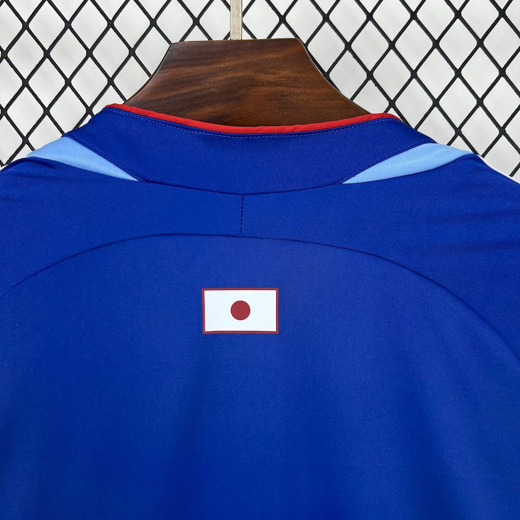 Camisa retrô de mangas compridas da seleção japonesa de 2006