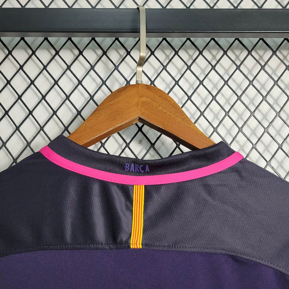 Barcelona 2016/17 Away Long Sleeves Retro Jersey