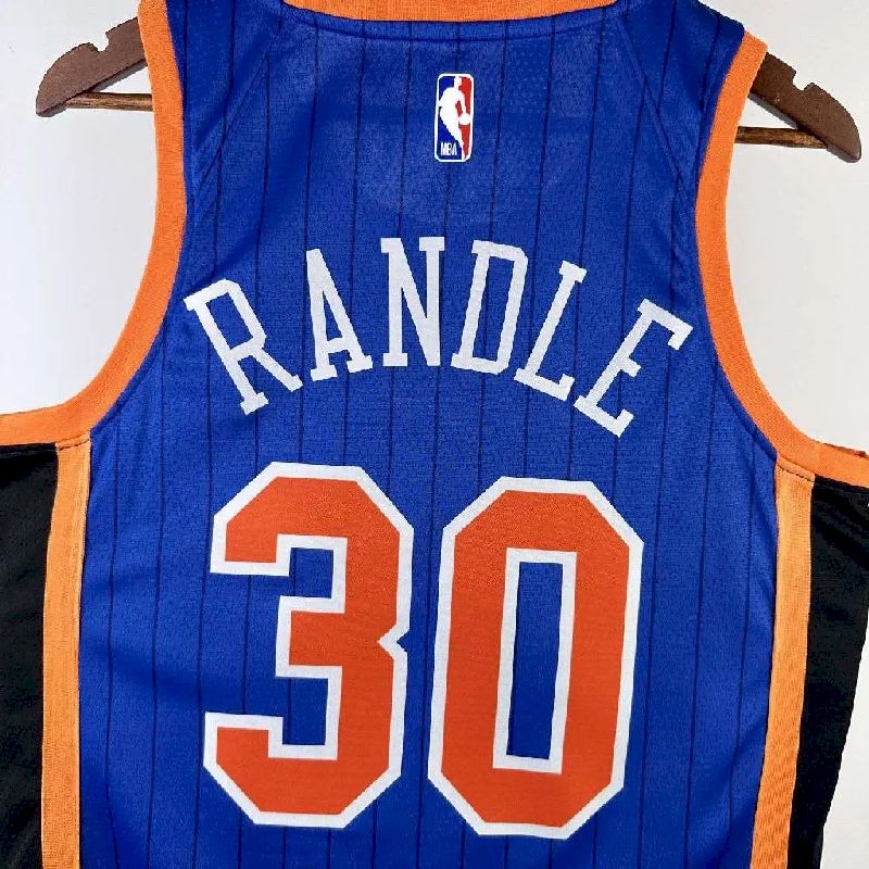 Camisa Julius Randle Azul Masculina 2024 – Edição City