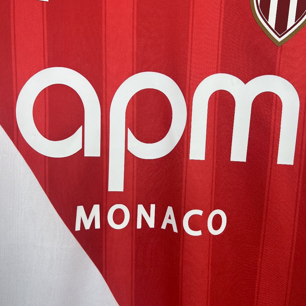AS Monaco 2025/26 Home Jersey 2