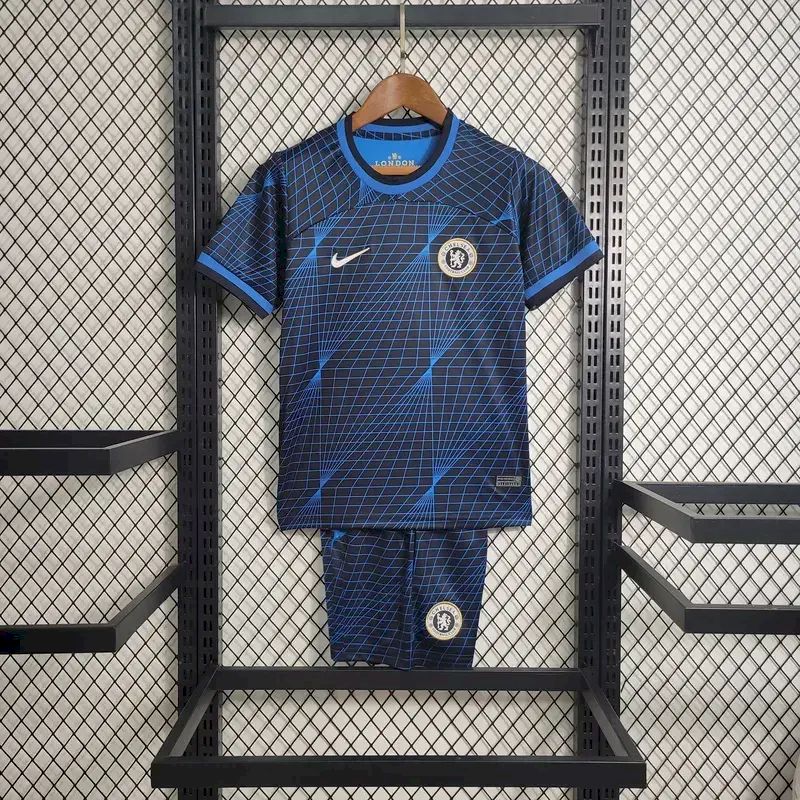 Chelsea 2023/24 Away Kids Kit