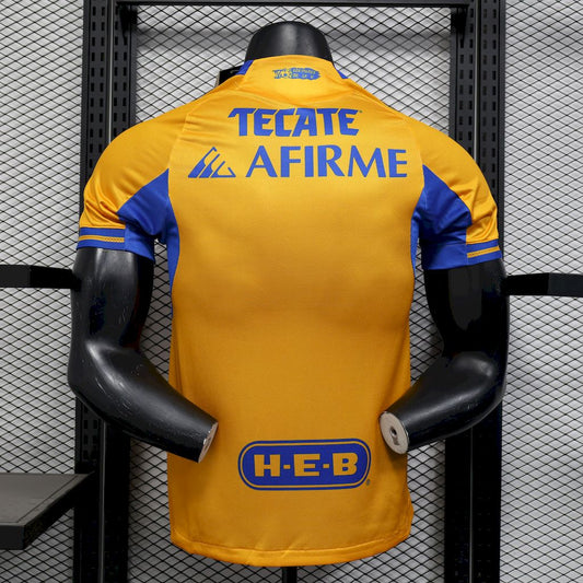 Tigres 2025/26 Home Jersey Player Version