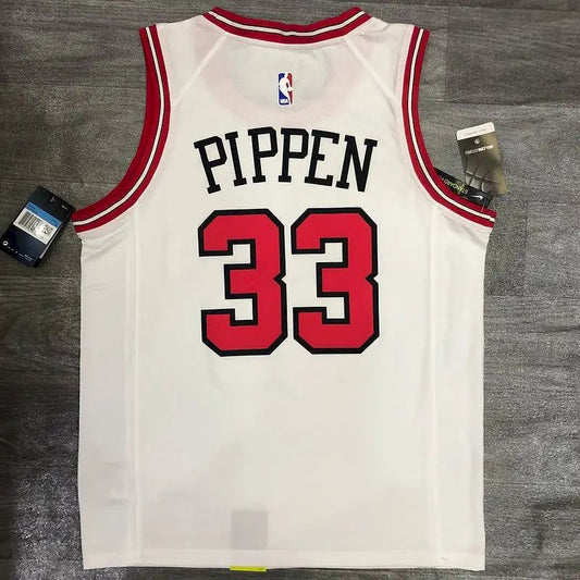 Camisa Scottie Pippen Masculina Branca Versão Jogador – Edição Clássica