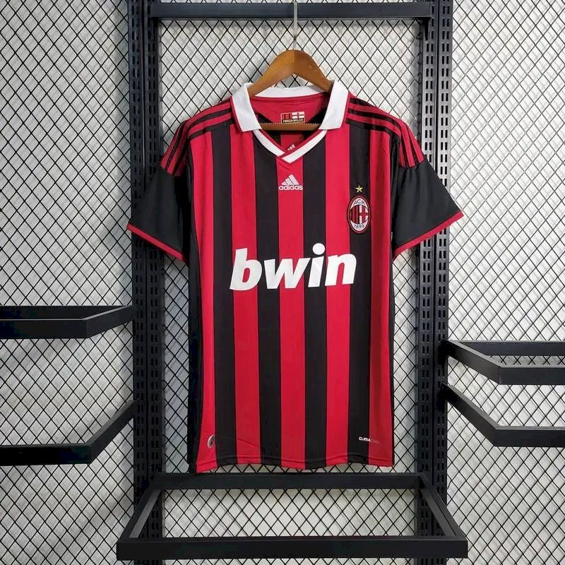 Camisa retrô do AC Milan 2009/10