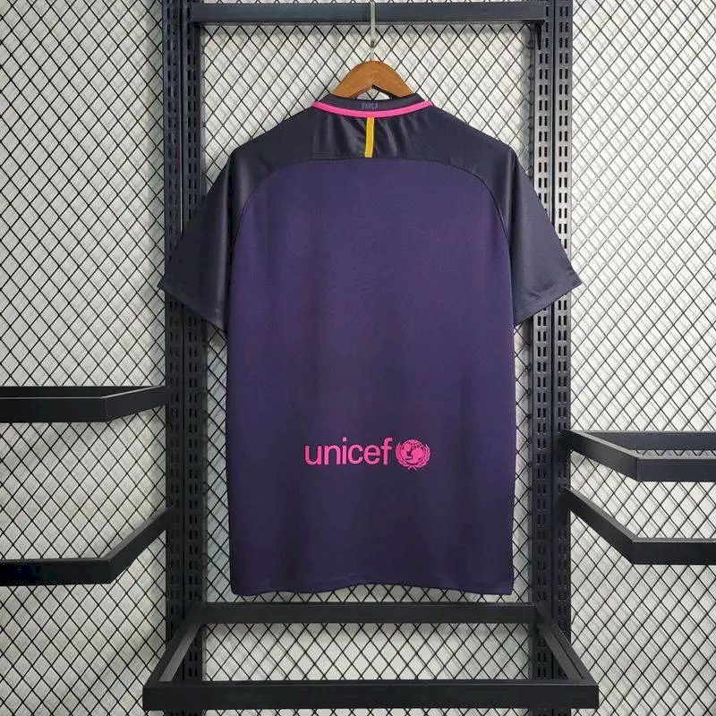Camisa retrô alternativa do Barcelona 2016/17