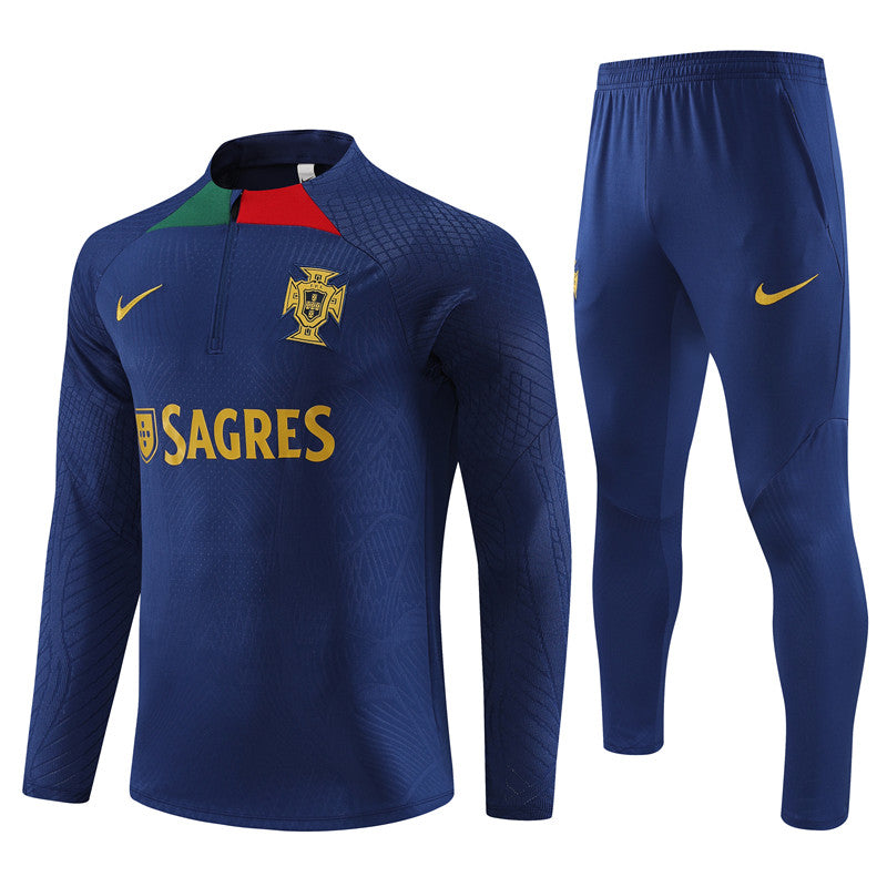 Portugal 2024/25 Half-Zip Adult Sweater+Pant 14001