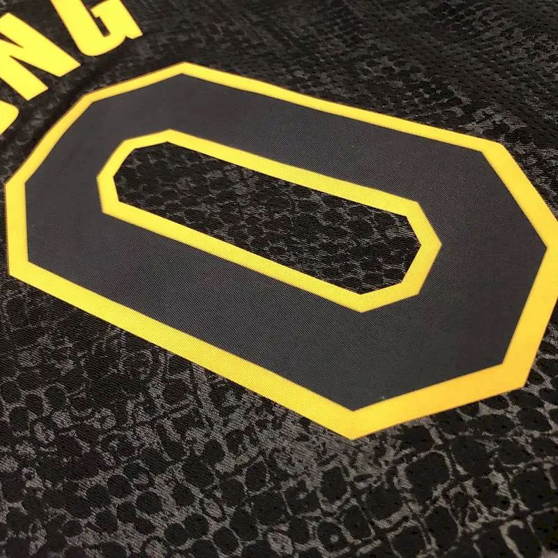 Camisa masculina Nick Young Black Mamba versão jogador