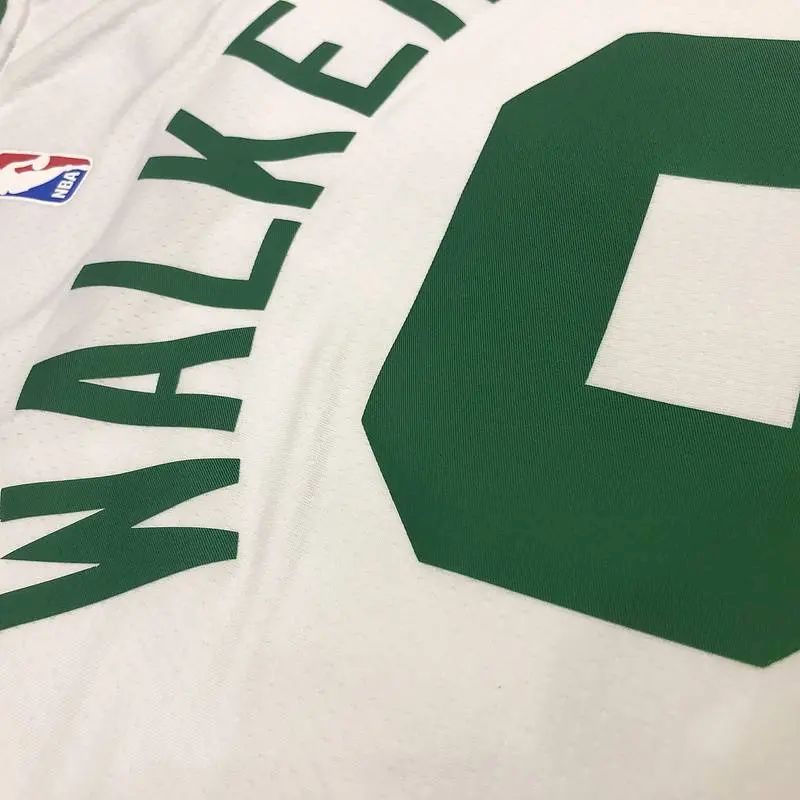 Kemba Walker White Men’s Player Version Jersey-Association Edition