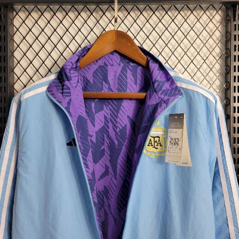 Argentina 2023 Jaqueta Corta-vento Dupla Face
