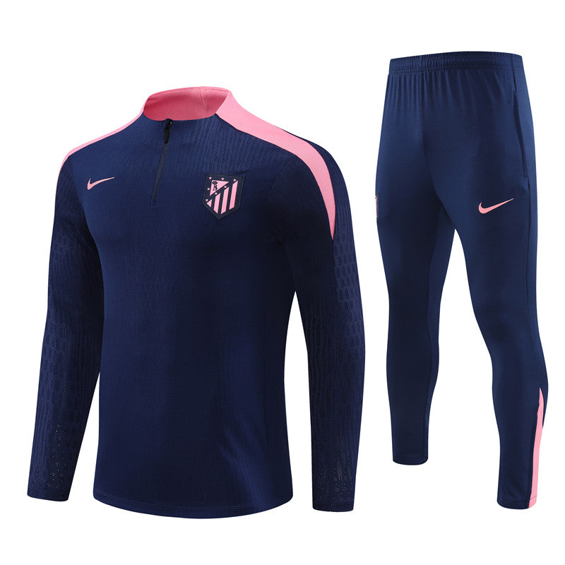 Suéter e calça adulto com zíper médio do Atlético de Madrid 2024/25 14001