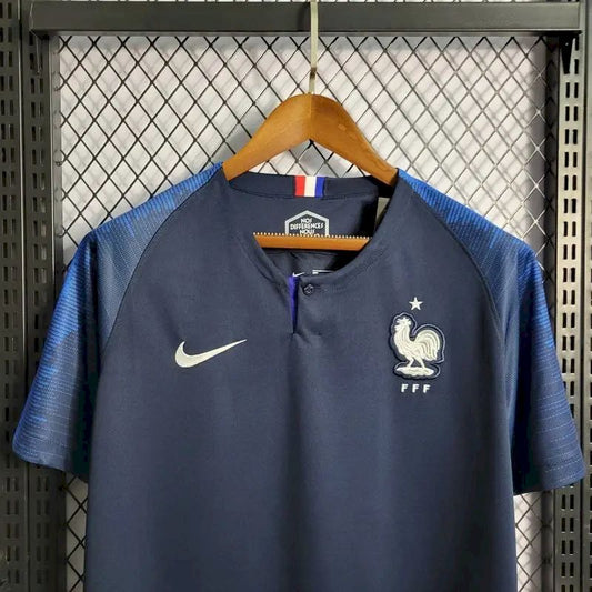 Camisa retrô da França 2018/19