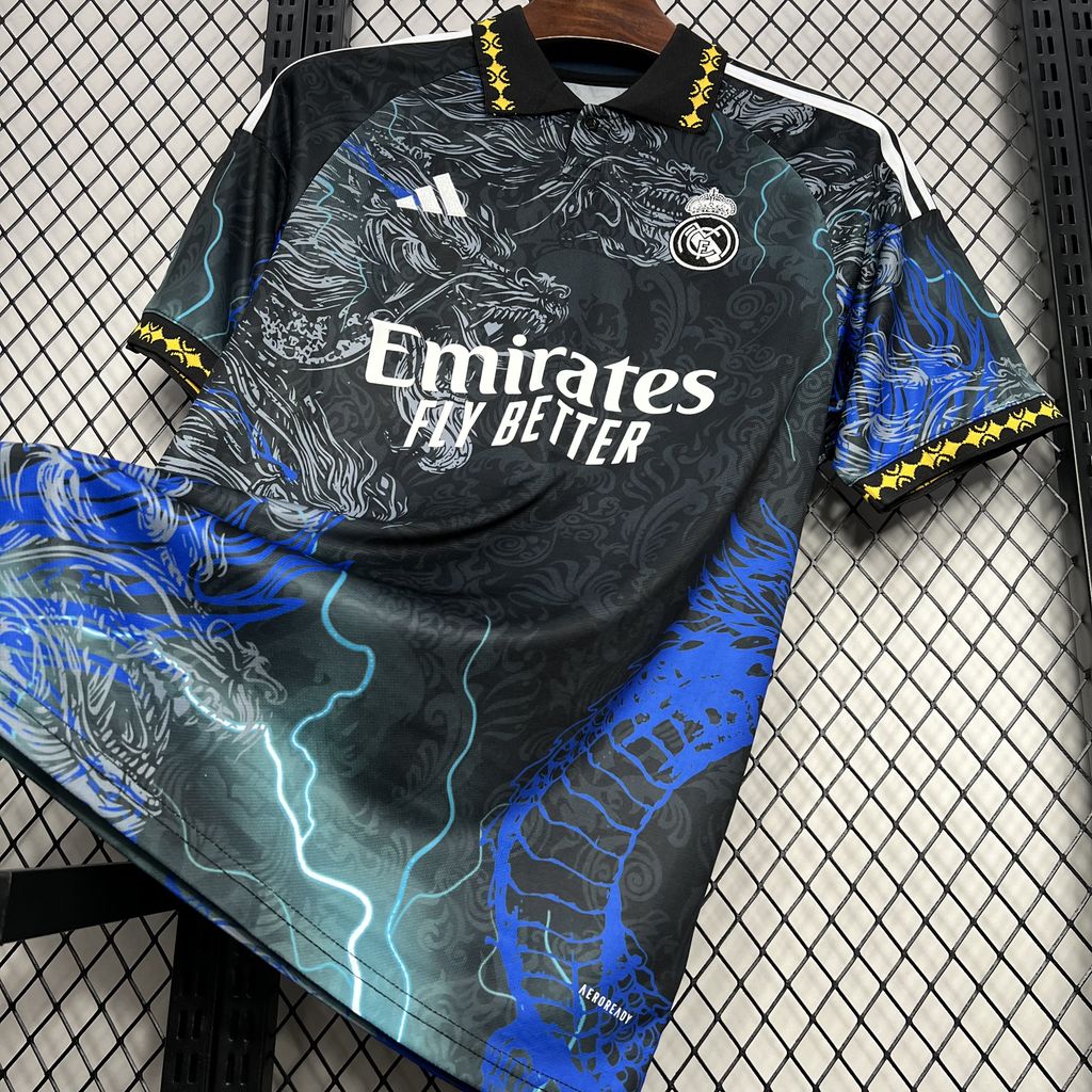 Real Madrid 2024/25 Black Dragon Jersey