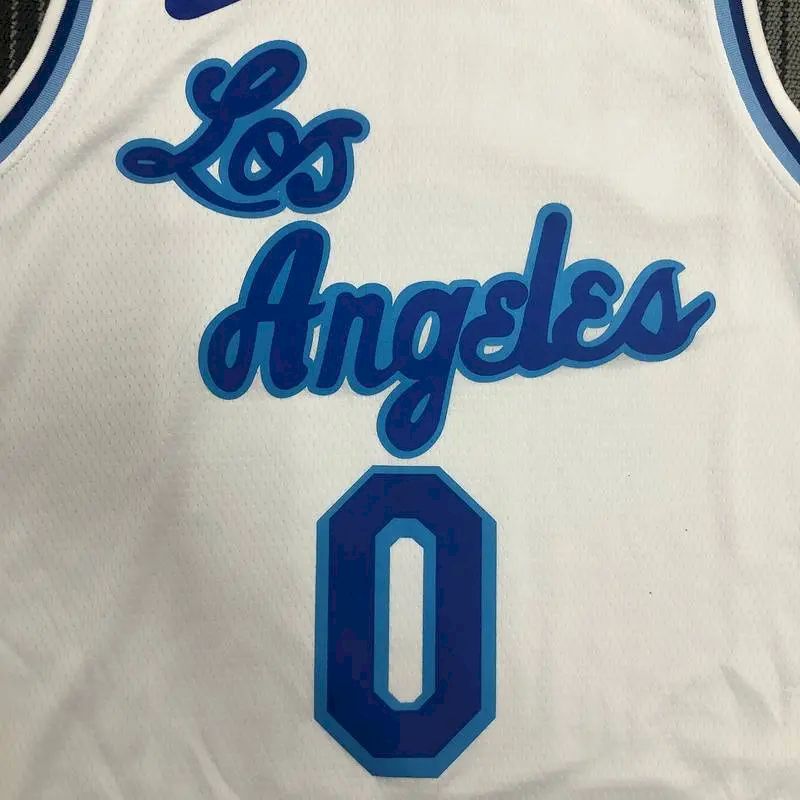 Men’s Russell Westbrook Royal Retro Classics 2020-21 Swingman Player Version Jersey – Classic Edition