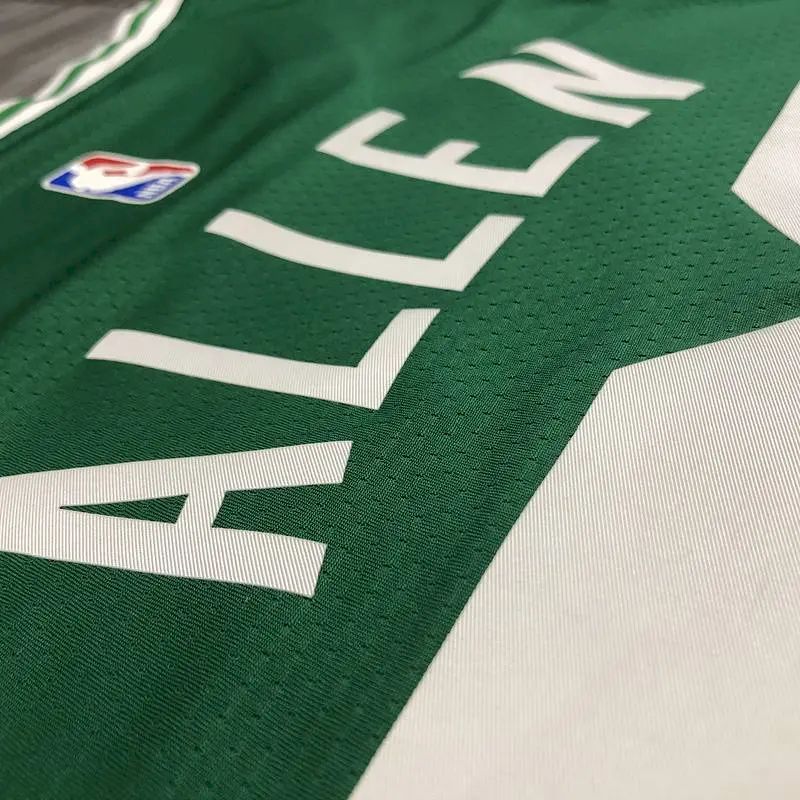Camisa masculina Ray Allen verde versão jogador - Edição Ícone