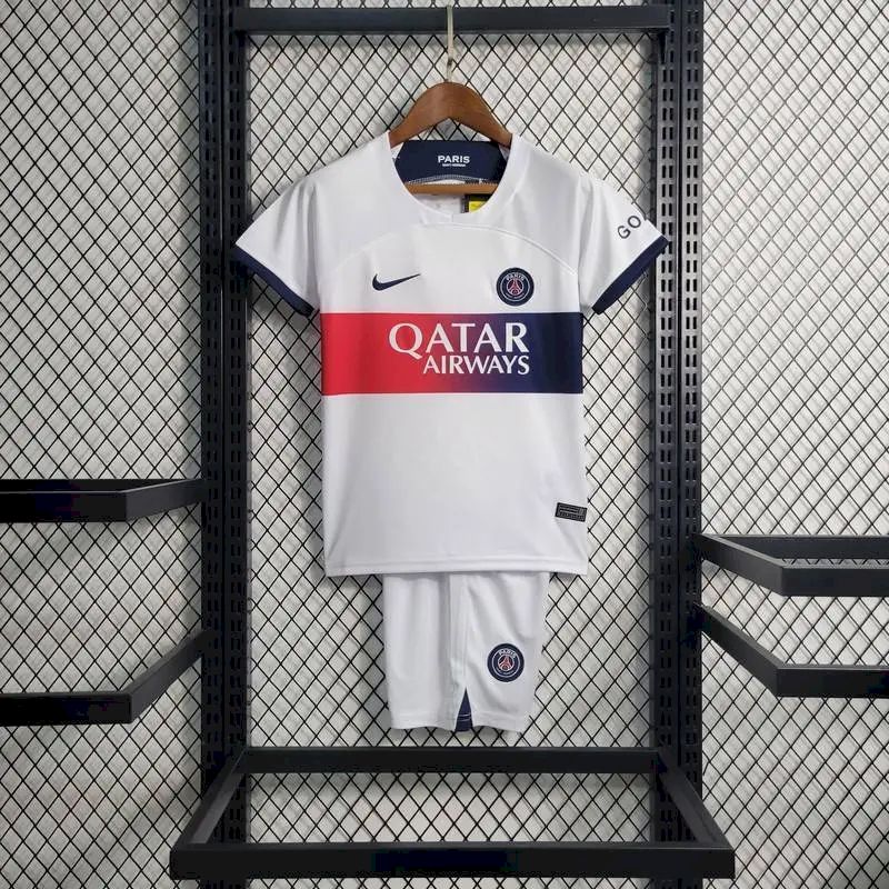 Paris Saint-Germain 2023/24 Away Kids Kit