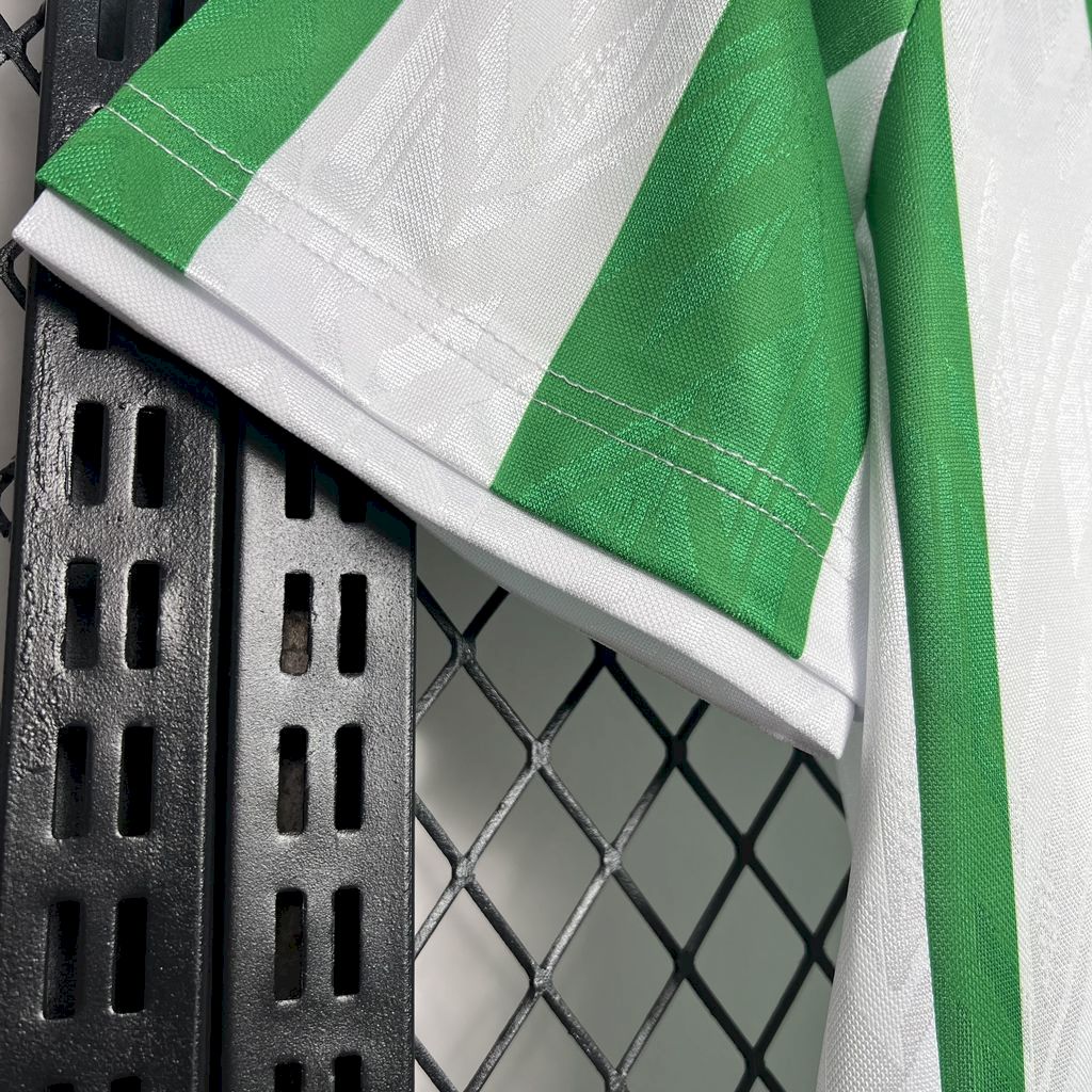 Real Betis 2024/25 With Sponsors And Patch Home Jersey