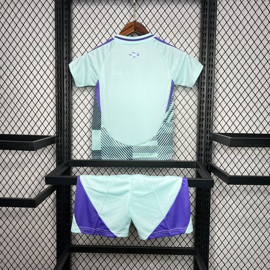 Kit infantil alternativo para a Eurocopa da Escócia 2024/25