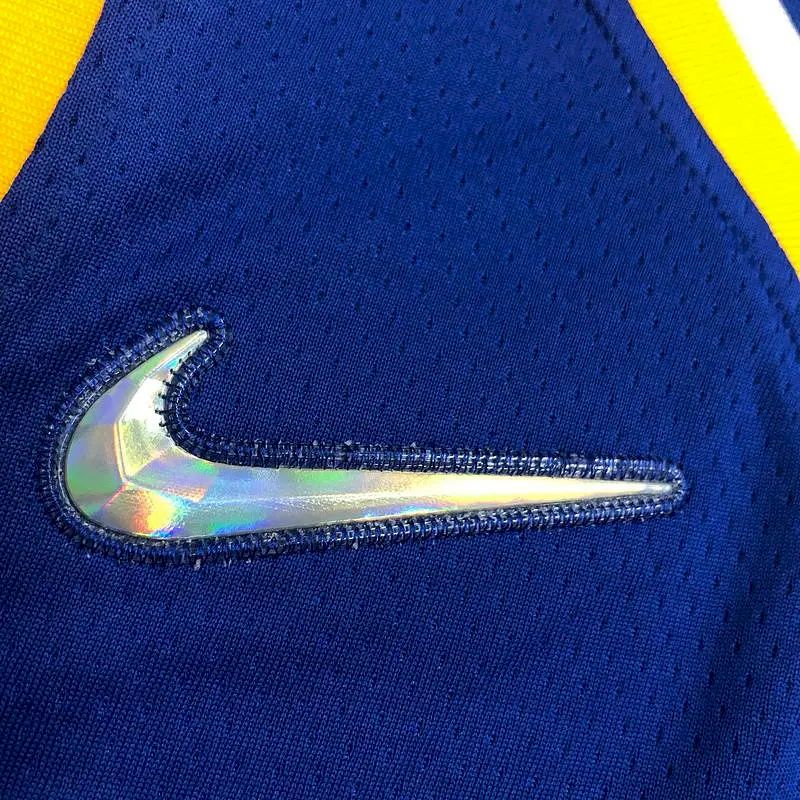 Camisa azul masculina Stephen Curry Team – Edição de 75º aniversário