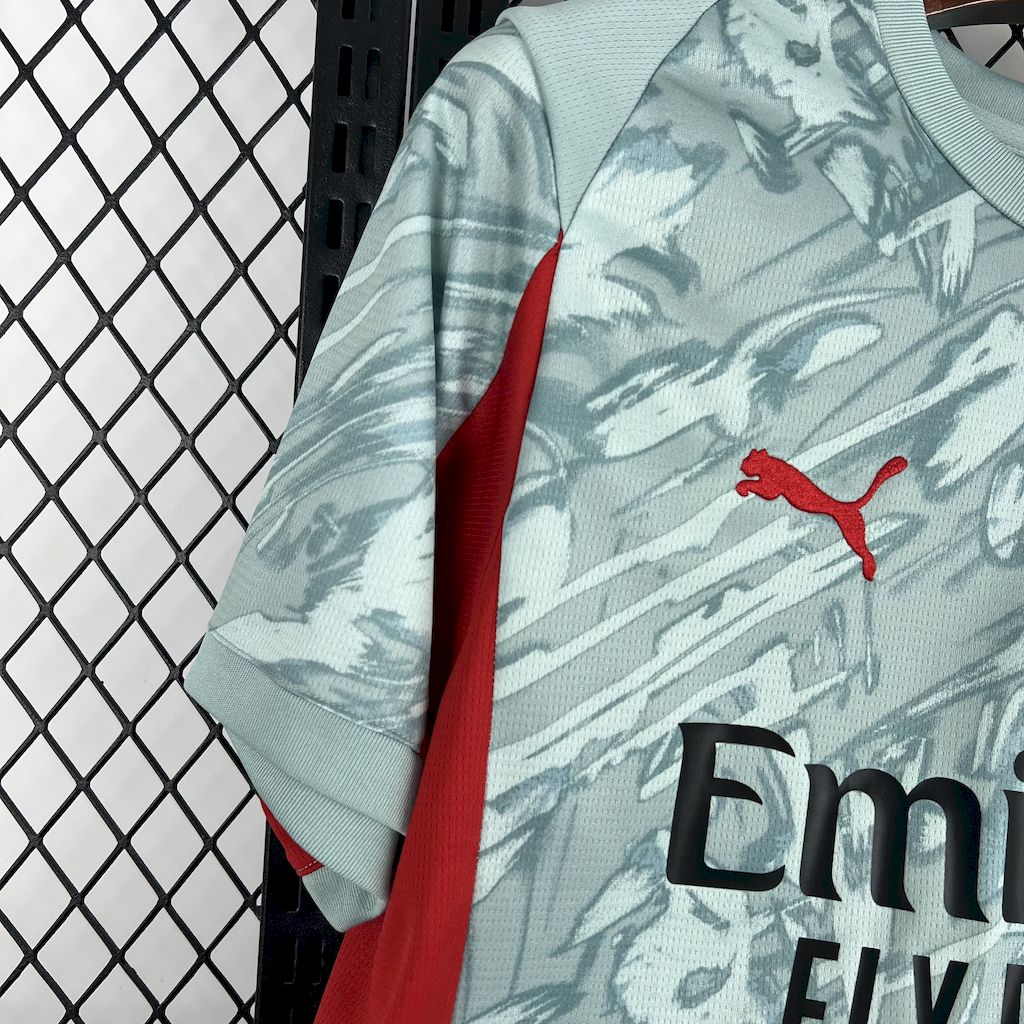 AC Milan 2025/26 Goalkeeper Green Jersey