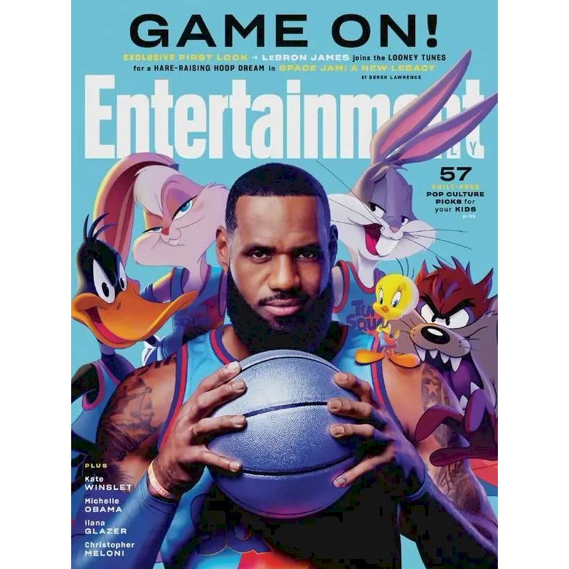 Men’s LeBron James Blue Swingman Player Version Jersey – Movie Edition