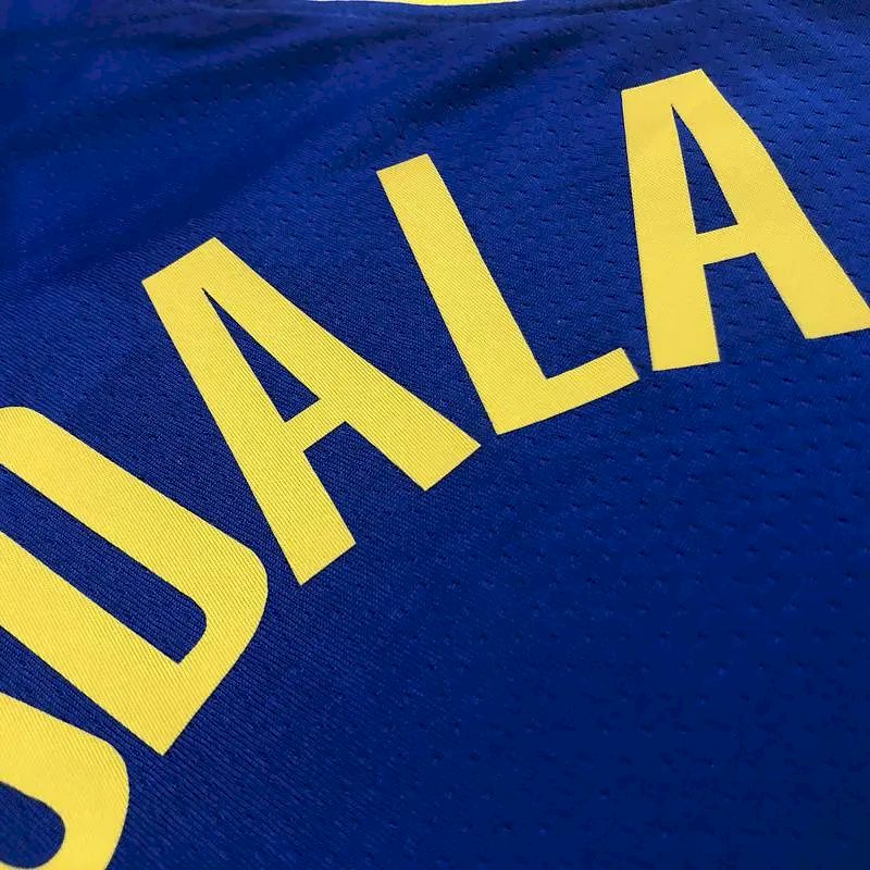 Men’s Andre Iguodala Blue Team Jersey – 75th Anniversary Edition