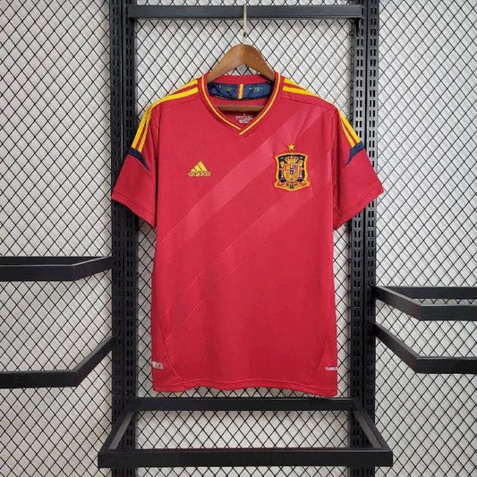 Camisa retrô da Espanha 2012