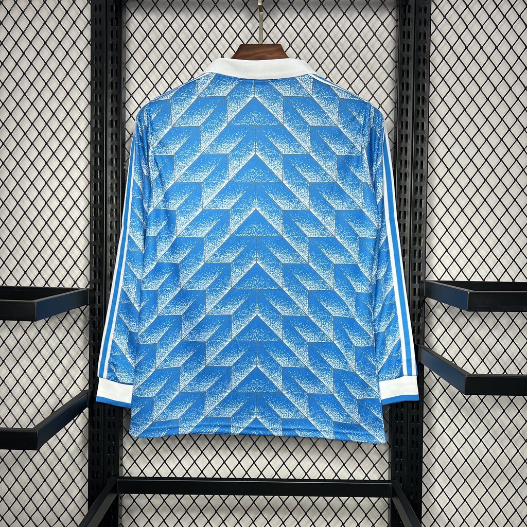 DDR 1988 Away Long Sleeve Retro Jersey