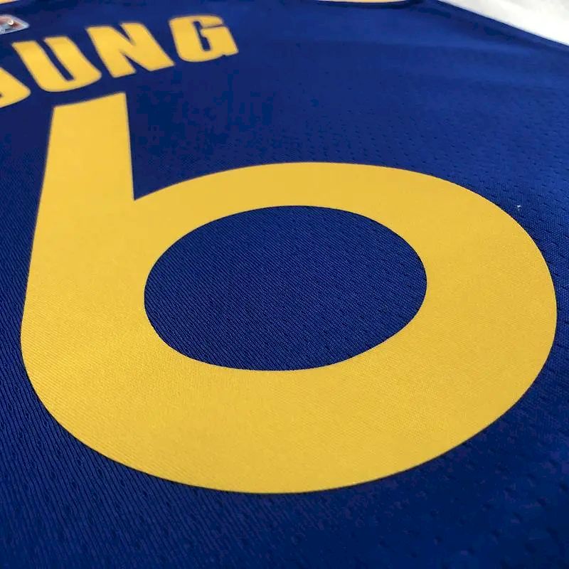 Camisa azul masculina Nick Young Team – Edição de 75º aniversário