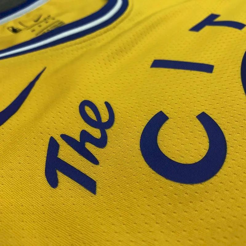 Camisa Kevin Durant Masculina Amarela Versão Jogador – The City Classic Edition