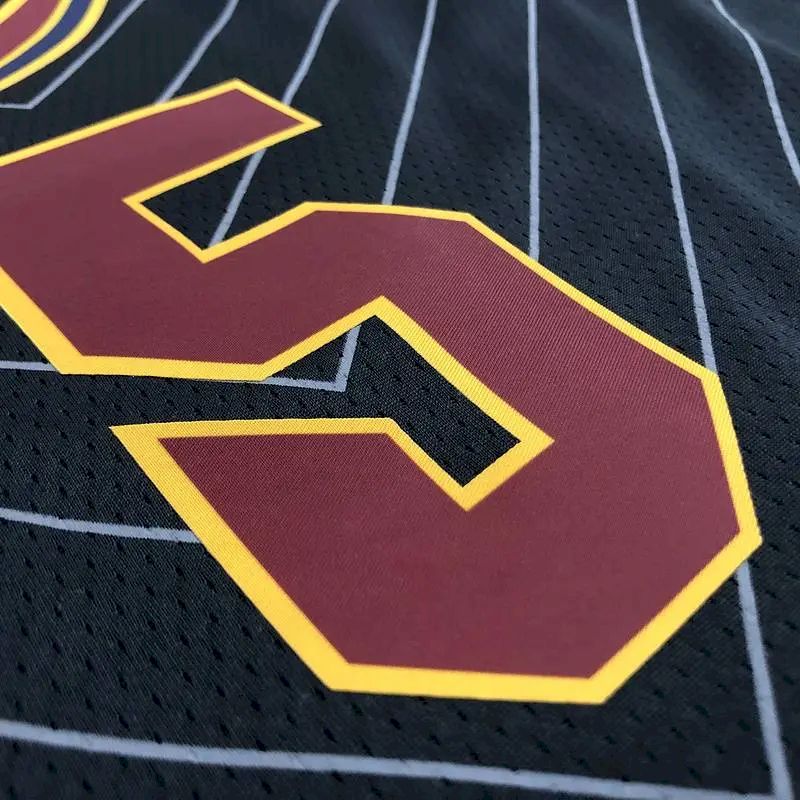 JR Smith Men’s Black Swingman Team Jersey – Statement Edition